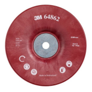 3M High Performance Backing Pad Ribbed 180mm 64862