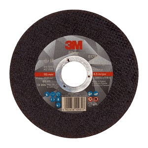 3M Silver Cut-Off Wheel T41 115 x 1 x 22mm 51785 3M Silver Cut-Off Wheel T41 115 x 1 x 22mm 51785