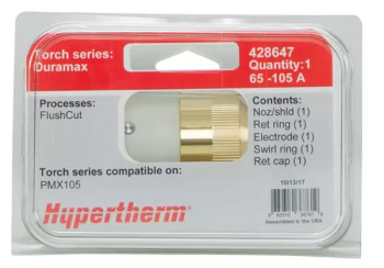 Hypertherm Consumable Kit Duramax 65-105A FlushCut 428647