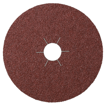 Klingspor CS561 Fibre Disc 180 x 22mm 100 Grit Star Shaped Hole 11065 Klingspor CS561 Fibre Disc 180 x 22mm 100 Grit Star Shaped Hole 11065