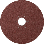 Klingspor CS561 Fibre Disc 180 x 22mm 180 Grit Star Shaped Hole 11068 Klingspor CS561 Fibre Disc 180 x 22mm 180 Grit Star Shaped Hole 11068