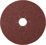 Klingspor CS561 Fibre Disc 180 x 22mm 240 Grit Star Shaped Hole 11070