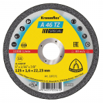 Klingspor A46TZ Cut-Off Wheel 125 x 1.6 x 22mm Flat 187171 Klingspor A46TZ Cut-Off Wheel 125 x 1.6 x 22mm Flat 187171
