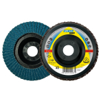 Klingspor SMT325 Extra Mop Disc 125 x 22mm 60 Grit Flat 321656 Klingspor SMT325 Extra Mop Disc 125 x 22mm 60 Grit Flat 321656