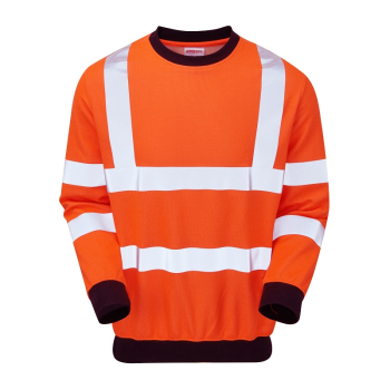 PULSAR PRARC20 Electric Arc Sweat Shirt Orange Large