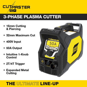 ESAB Cutmaster 50+ Plasma 415v 0559150004 ESAB Cutmaster 50+ Plasma 415v 0559150004
