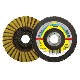 Klingspor SMT850 Mop Disc 115 x 22mm Combo Coarse/60 Grit Convex 312556 Klingspor SMT850 Mop Disc 115 x 22mm Combo Coarse/60 Grit Convex 312556