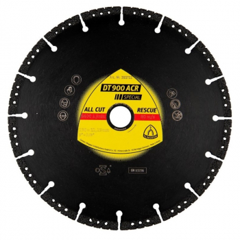 Klingspor DT 900ACR Diamond Cutting 230 x 3.1 x 22mm 355725 Klingspor DT 900ACR Diamond Cutting 230 x 3.1 x 22mm 355725