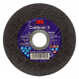 3M Cubitron 3 Cut-Off Wheel T41 115 x 22 x 1mm 86616 3M Cubitron 3 Cut-Off Wheel T41 115 x 22 x 1mm 86616