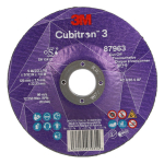 3M Cubitron 3 Cut-Off Wheel T42 125 x 22 x 2.5mm 87963 3M Cubitron 3 Cut-Off Wheel T42 125 x 22 x 2.5mm 87963