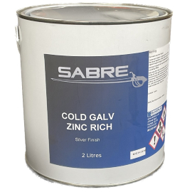 Sabre Cold Galv Zinc Rich Silver Grey 2L