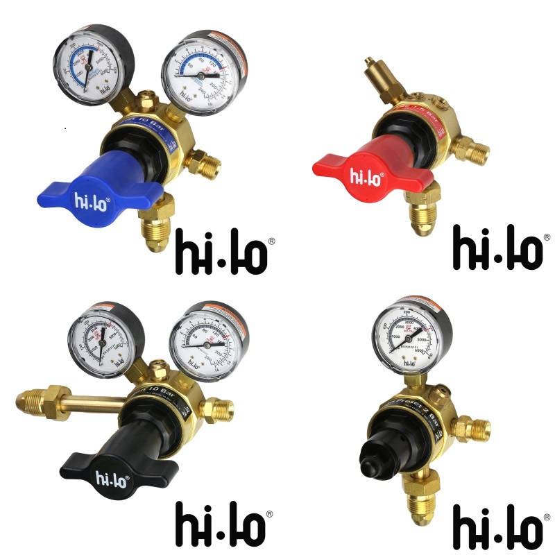 Hi-Lo BRITISH MADE FabMaster Elite Single-Stage Regulators Hi-Lo Single ...