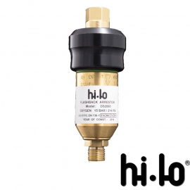 Hi-Lo DS2000 Resettable Flashback Arrestor Oxygen HL070311 Hi-Lo DS2000 Resettable Flashback Arrestor Oxygen HL070311