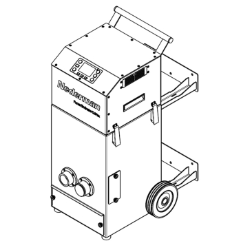 Nederman Fume Eliminator GoMax Wall Attachment 2-Pack 70377415 Nederman Fume Eliminator GoMax Wall Attachment 2-Pack 70377415