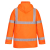 Portwest S460 Hi-Vis Winter Traffic Jacket Orange Small Portwest S460 Hi-Vis Winter Traffic Jacket Orange Small